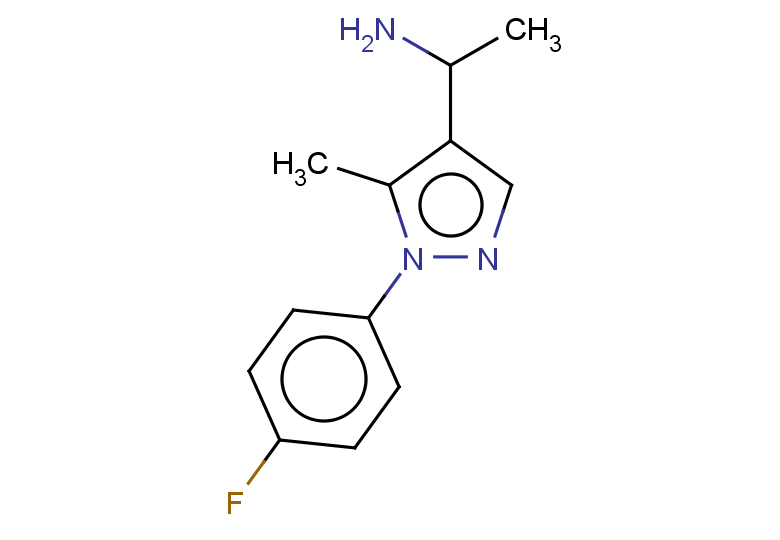 1-[1-(4-fluorophenyl)-5-methyl-1H-pyrazol-4-yl]ethan-1-amine