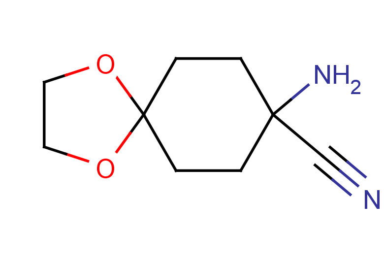 8-amino-1,4-dioxaspiro[4.5]decane-8-carbonitrile