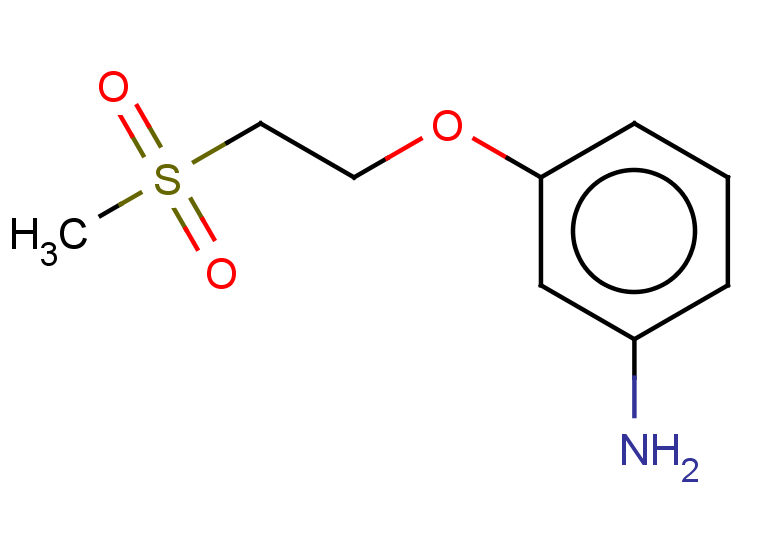 3-(2-methanesulfonylethoxy)aniline