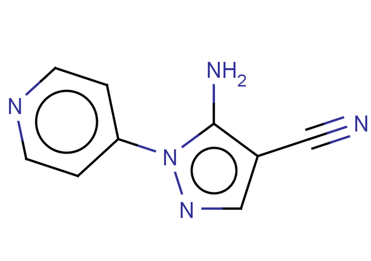 5-amino-1-(pyridin-4-yl)-1H-pyrazole-4-carbonitrile