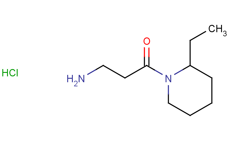 3-amino-1-(2-ethylpiperidin-1-yl)propan-1-one hydrochloride