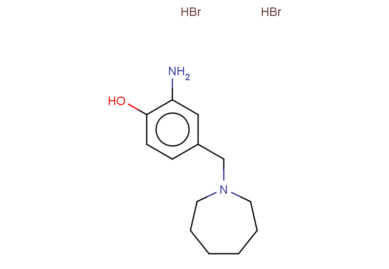 2-amino-4-(azepan-1-ylmethyl)phenol dihydrobromide