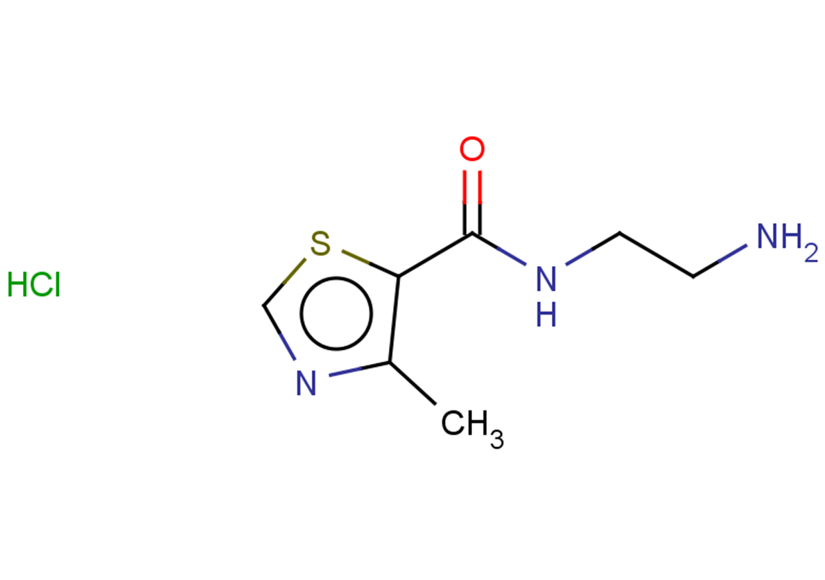 N-(2-aminoethyl)-4-methyl-1,3-thiazole-5-carboxamide hydrochloride