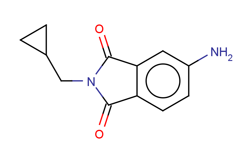 5-amino-2-(cyclopropylmethyl)-2,3-dihydro-1H-isoindole-1,3-dione