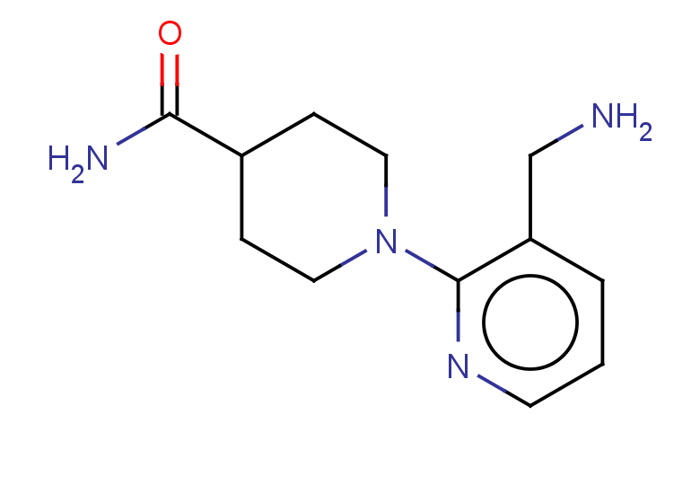 1-[3-(aminomethyl)pyridin-2-yl]piperidine-4-carboxamide