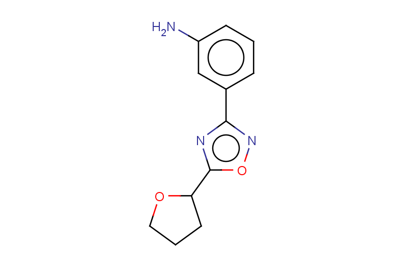 3-[5-(oxolan-2-yl)-1,2,4-oxadiazol-3-yl]aniline