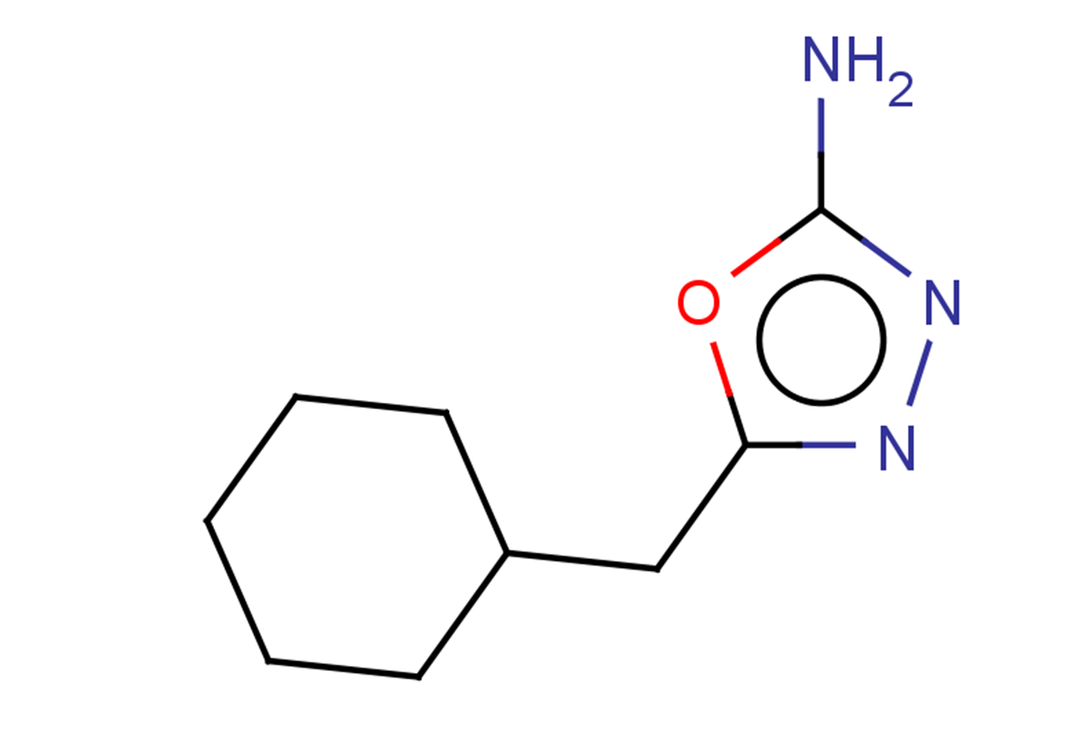 5-(cyclohexylmethyl)-1,3,4-oxadiazol-2-amine