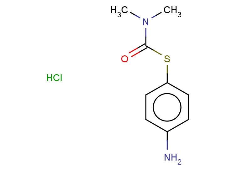 1-[(4-aminophenyl)sulfanyl]-N,N-dimethylformamide hydrochloride