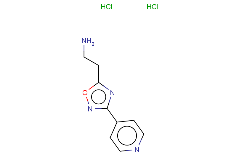 2-[3-(pyridin-4-yl)-1,2,4-oxadiazol-5-yl]ethan-1-amine dihydrochloride
