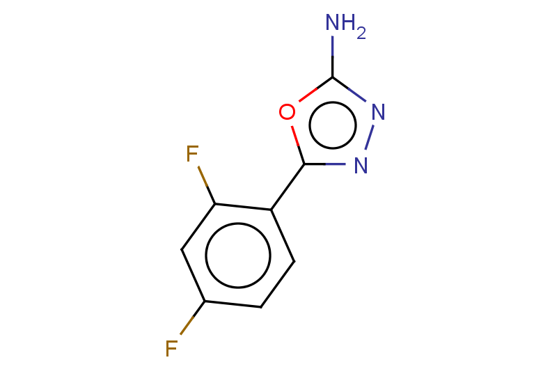 5-(2,4-difluorophenyl)-1,3,4-oxadiazol-2-amine