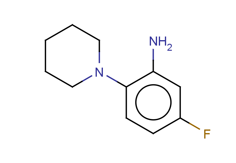 5-fluoro-2-(piperidin-1-yl)aniline