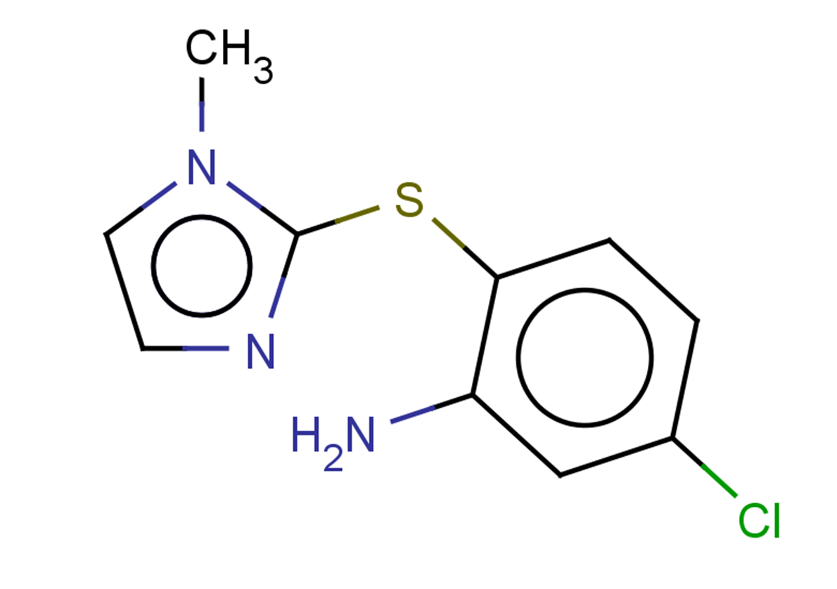 5-chloro-2-[(1-methyl-1H-imidazol-2-yl)sulfanyl]aniline
