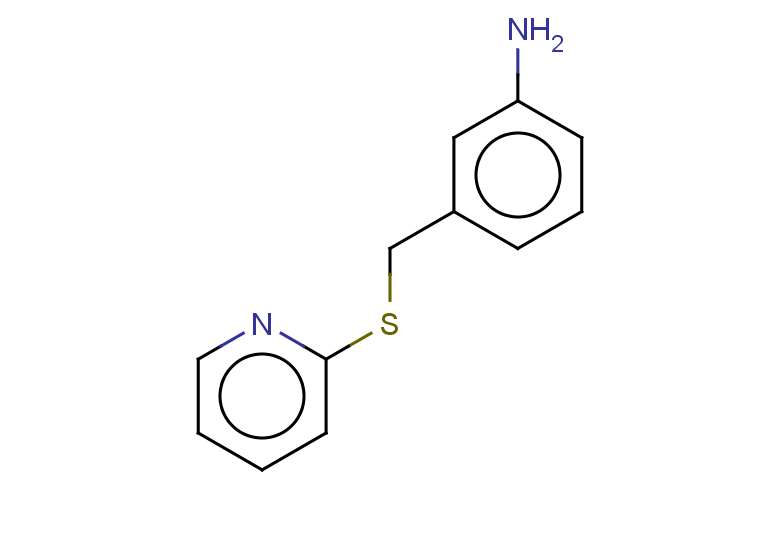 3-[(pyridin-2-ylsulfanyl)methyl]aniline