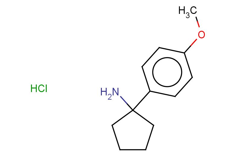 1-(4-methoxyphenyl)cyclopentan-1-amine hydrochloride