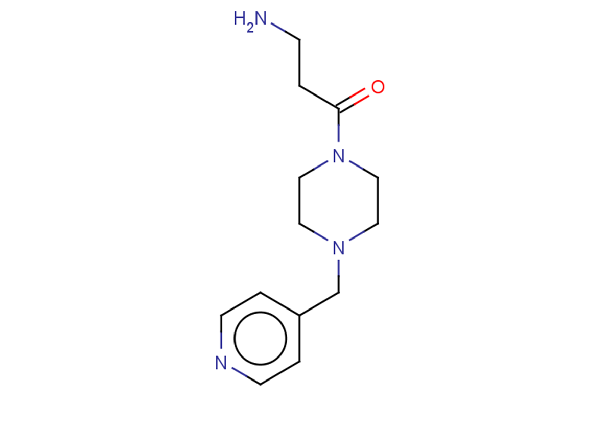 3-amino-1-[4-(pyridin-4-ylmethyl)piperazin-1-yl]propan-1-one