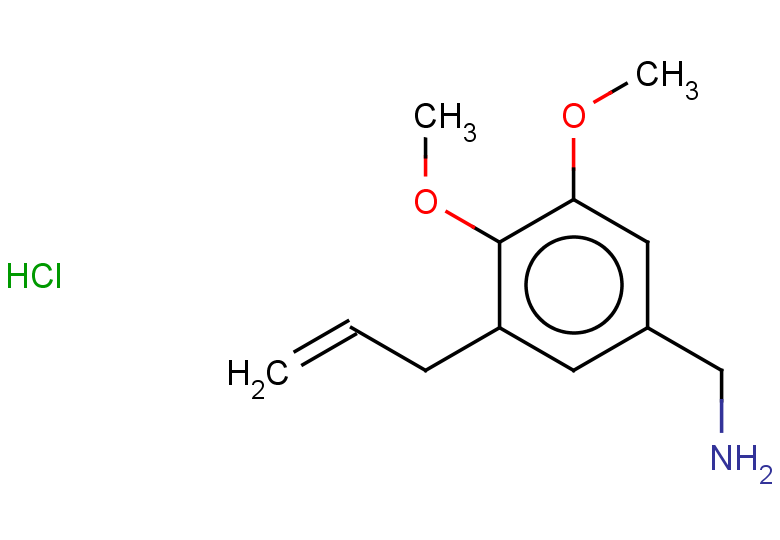 [3,4-dimethoxy-5-(prop-2-en-1-yl)phenyl]methanamine hydrochloride