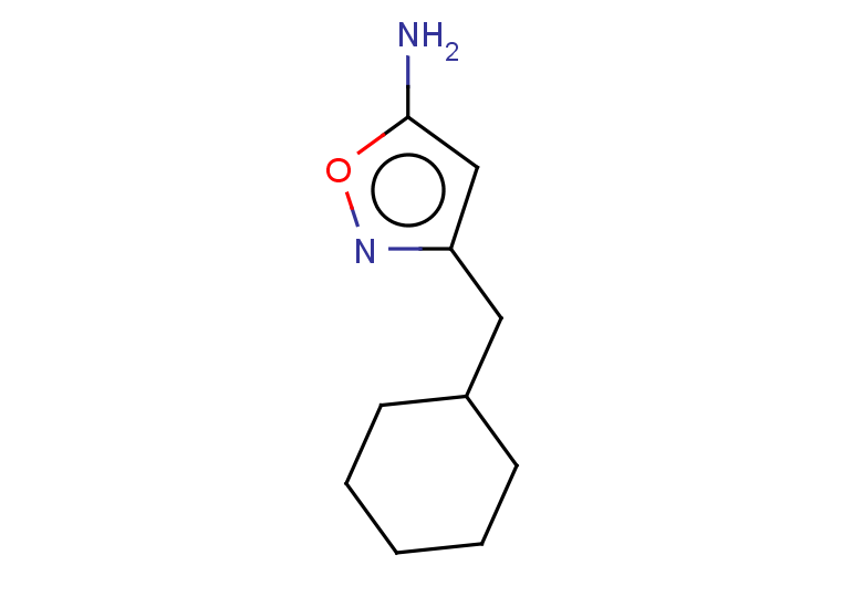 3-(cyclohexylmethyl)-1,2-oxazol-5-amine