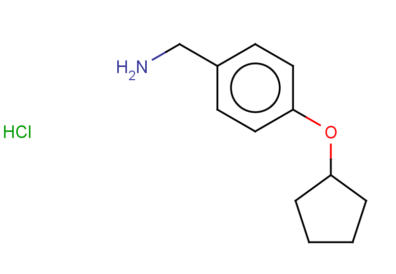 [4-(cyclopentyloxy)phenyl]methanamine hydrochloride