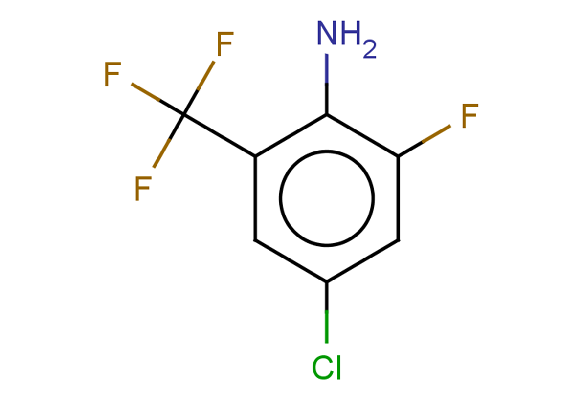 4-chloro-2-fluoro-6-(trifluoromethyl)aniline