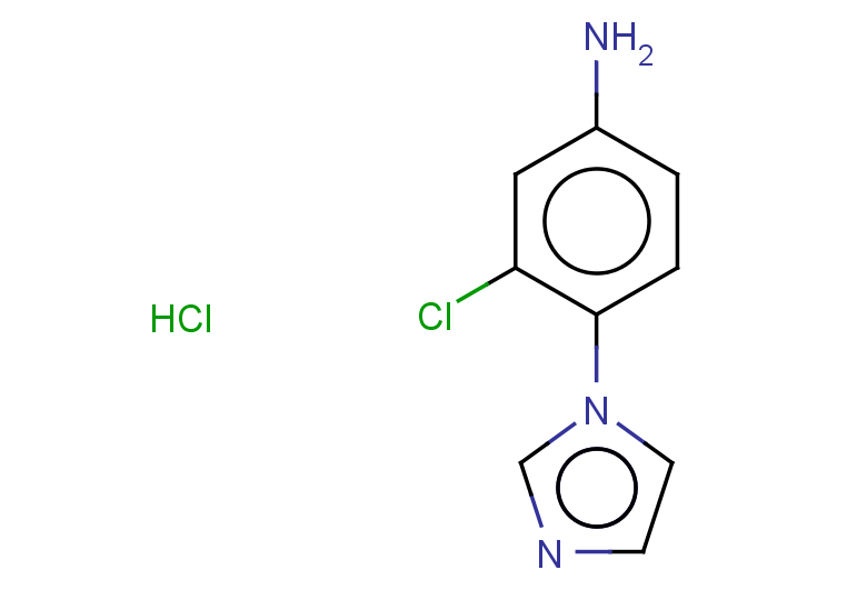 3-chloro-4-(1H-imidazol-1-yl)aniline hydrochloride