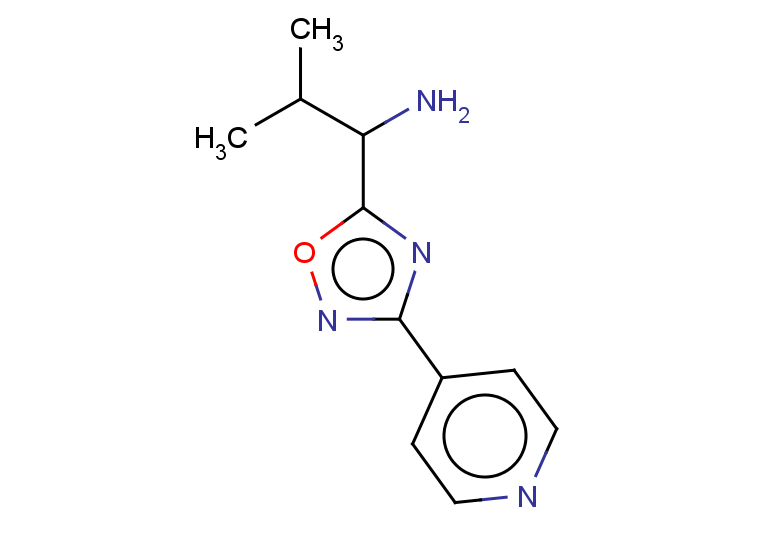 2-methyl-1-[3-(pyridin-4-yl)-1,2,4-oxadiazol-5-yl]propan-1-amine