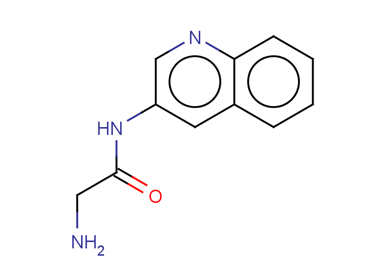 2-amino-N-(quinolin-3-yl)acetamide
