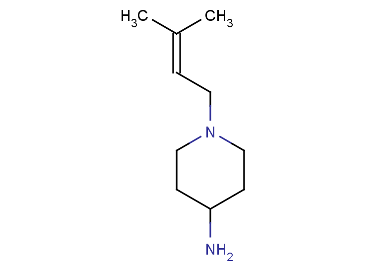 1-(3-methylbut-2-en-1-yl)piperidin-4-amine