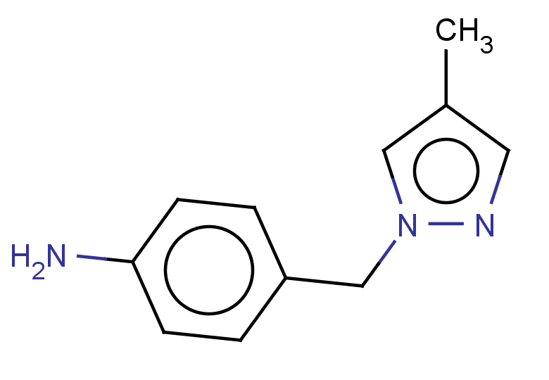 4-[(4-methyl-1H-pyrazol-1-yl)methyl]aniline