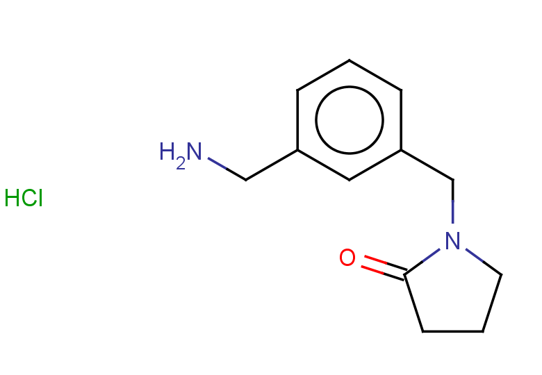 1-{[3-(aminomethyl)phenyl]methyl}pyrrolidin-2-one hydrochloride