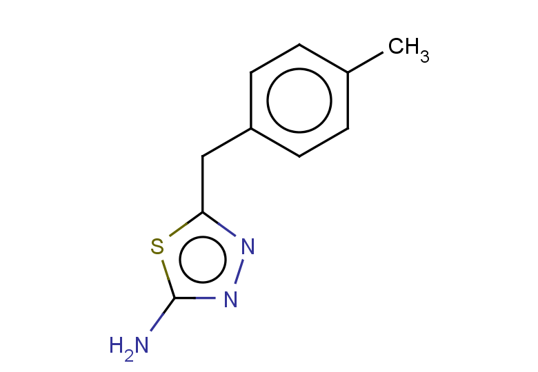 5-[(4-methylphenyl)methyl]-1,3,4-thiadiazol-2-amine