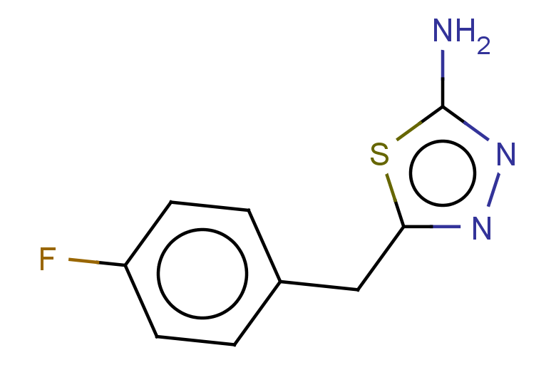 5-[(4-fluorophenyl)methyl]-1,3,4-thiadiazol-2-amine