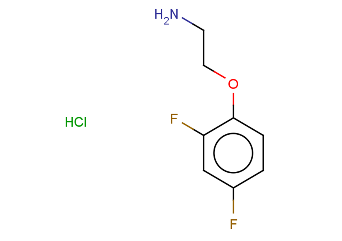 1-(2-aminoethoxy)-2,4-difluorobenzene hydrochloride