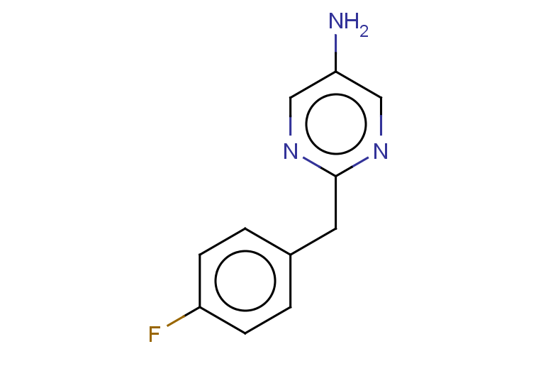 2-[(4-fluorophenyl)methyl]pyrimidin-5-amine