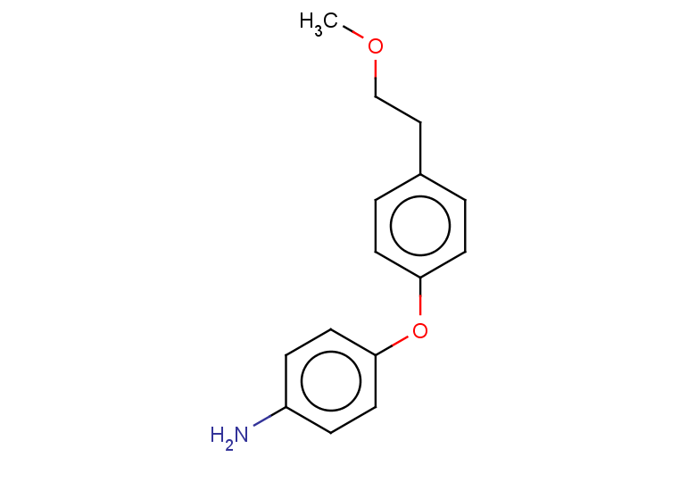 4-[4-(2-methoxyethyl)phenoxy]aniline