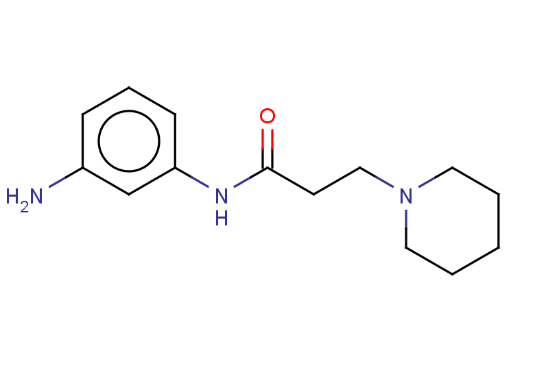 N-(3-aminophenyl)-3-(piperidin-1-yl)propanamide