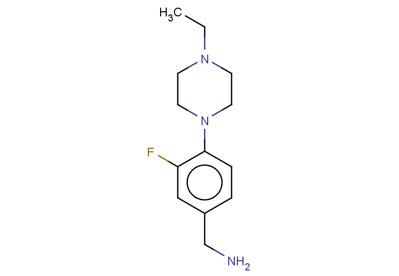 [4-(4-ethylpiperazin-1-yl)-3-fluorophenyl]methanamine