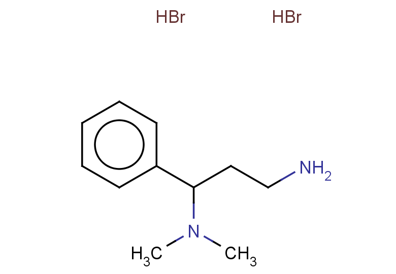 (3-amino-1-phenylpropyl)dimethylamine dihydrobromide