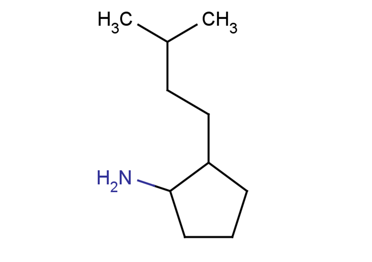 2-(3-methylbutyl)cyclopentan-1-amine