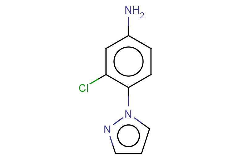 3-chloro-4-(1H-pyrazol-1-yl)aniline