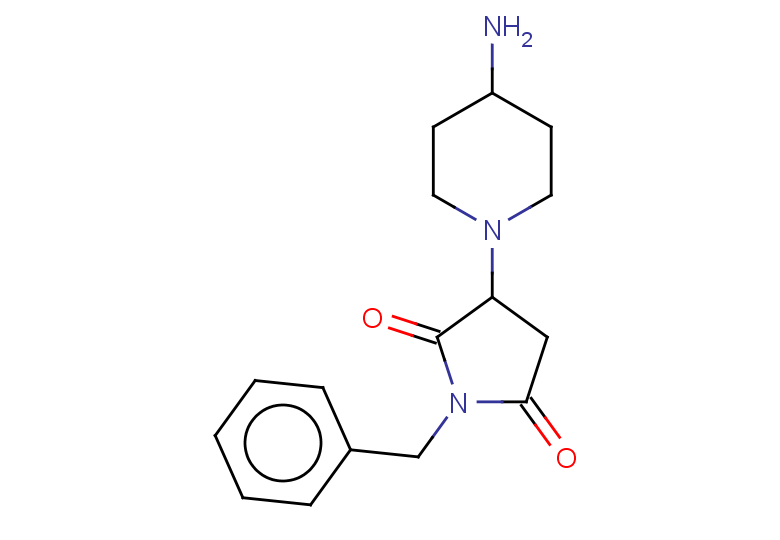 3-(4-aminopiperidin-1-yl)-1-benzylpyrrolidine-2,5-dione