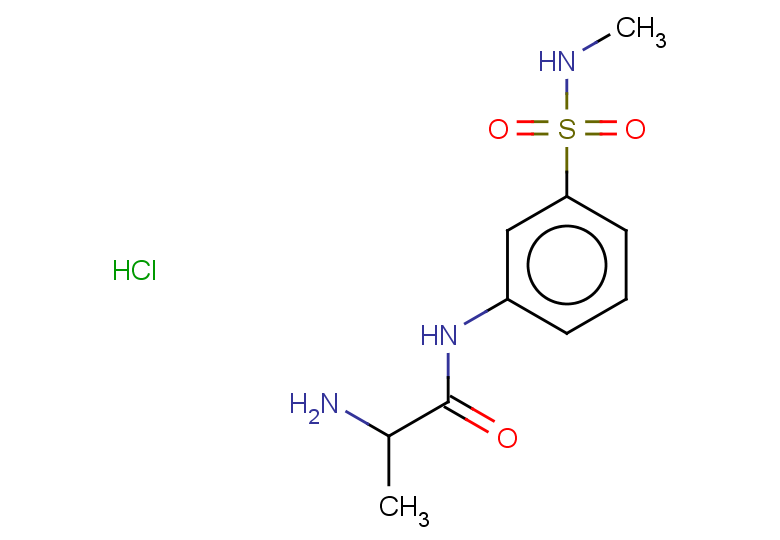 2-amino-N-[3-(methylsulfamoyl)phenyl]propanamide hydrochloride