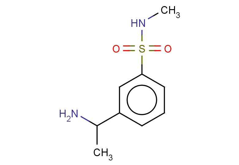 3-(1-aminoethyl)-N-methylbenzene-1-sulfonamide