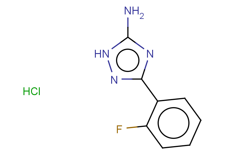 3-(2-fluorophenyl)-1H-1,2,4-triazol-5-amine hydrochloride