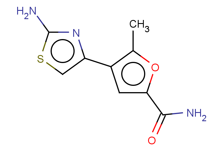 4-(2-amino-1,3-thiazol-4-yl)-5-methylfuran-2-carboxamide