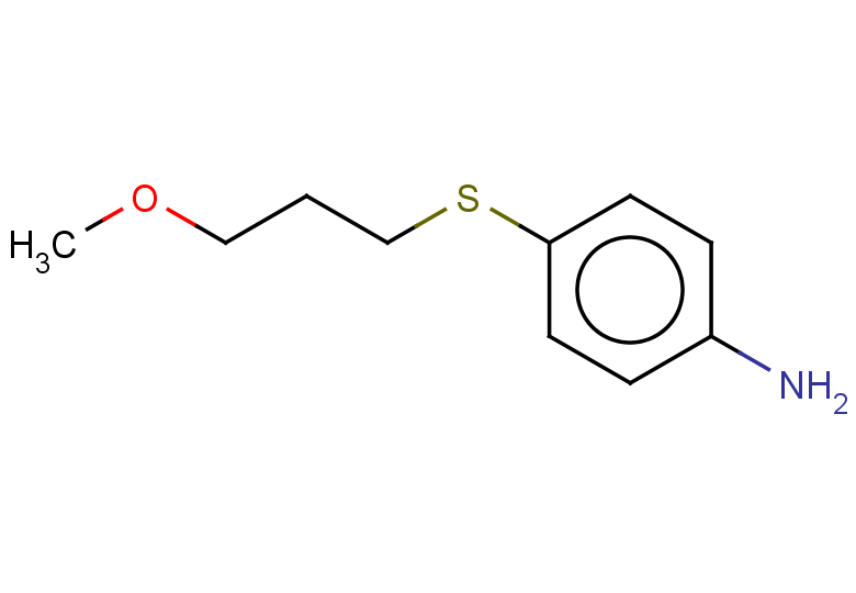 4-[(3-methoxypropyl)sulfanyl]aniline