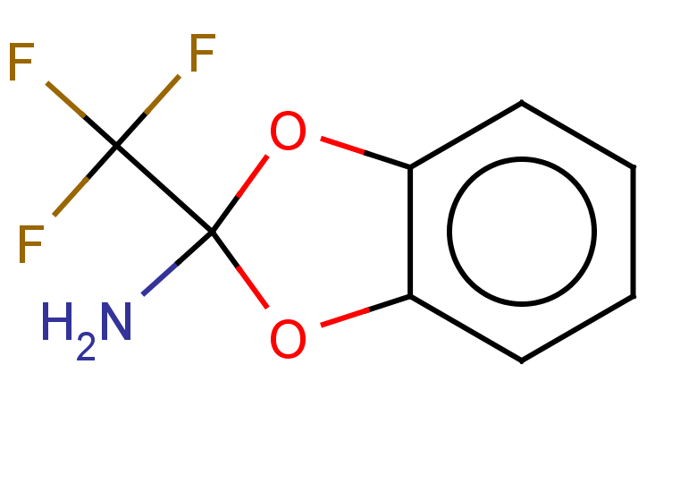 2-(trifluoromethyl)-1,3-dioxaindan-2-amine