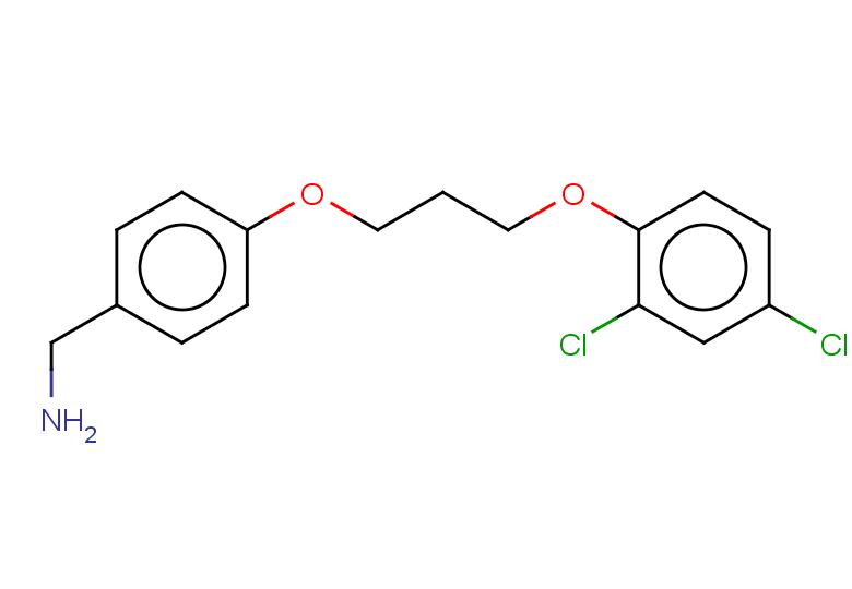 {4-[3-(2,4-dichlorophenoxy)propoxy]phenyl}methanamine