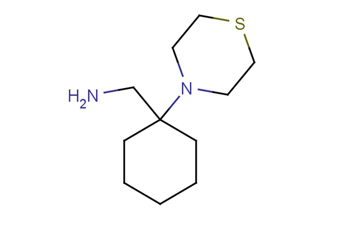 [1-(thiomorpholin-4-yl)cyclohexyl]methanamine