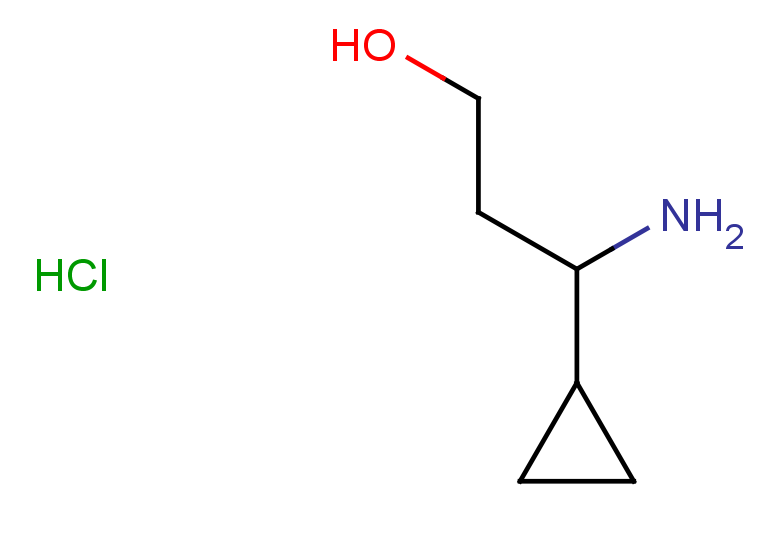 3-amino-3-cyclopropylpropan-1-ol hydrochloride