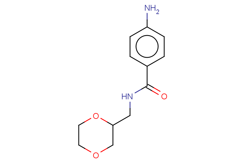 4-amino-N-(1,4-dioxan-2-ylmethyl)benzamide